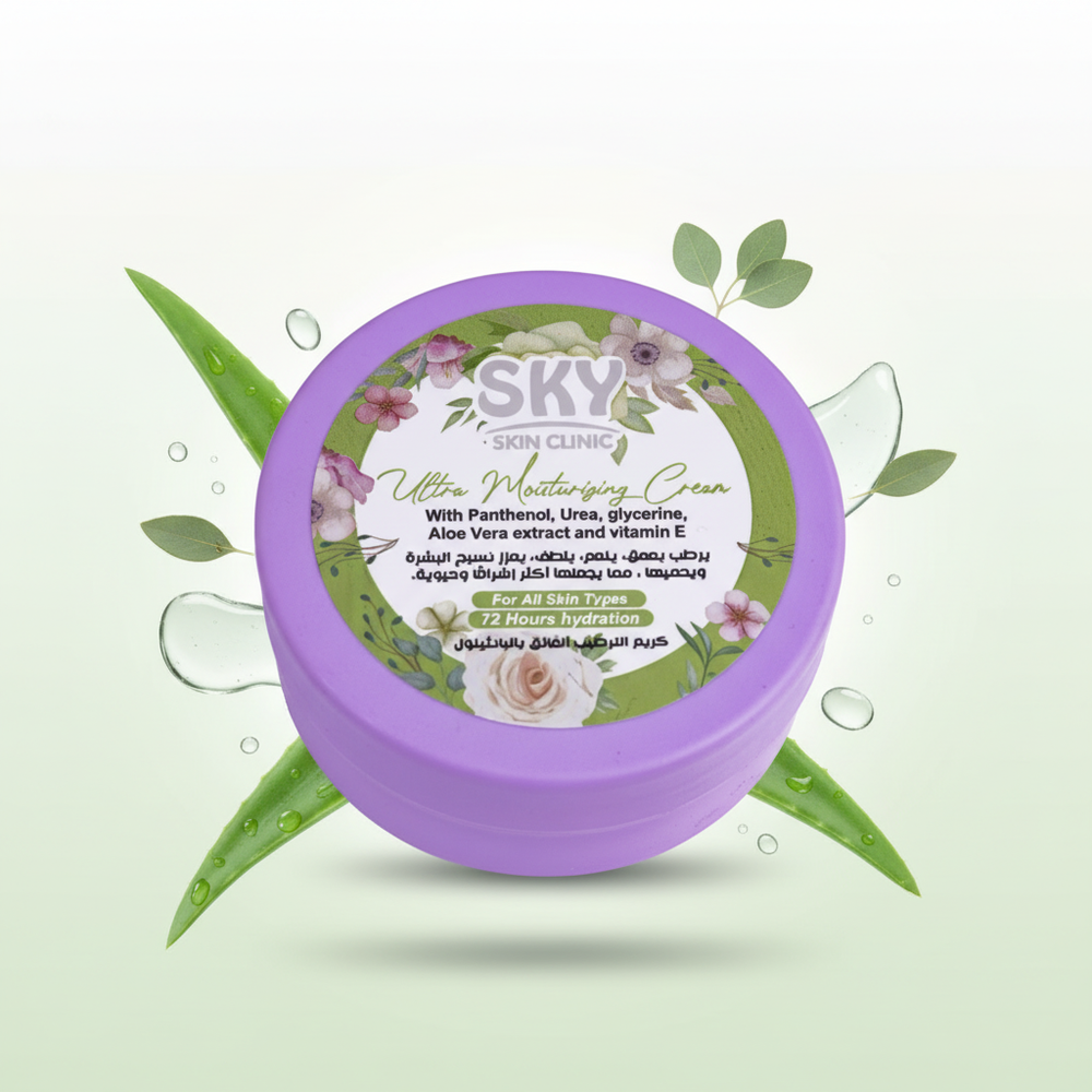 Moisturizing Cream – Sky Skin Clinic Intense Hydration for All Skin Types 120g