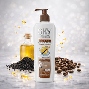 Shampoo – Sky Hair Clinic Caffeine & Black Seed Oil 400ml