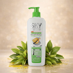 Shampoo – Sky Hair Clinic Green Tea & Sidr Leaves 400ml