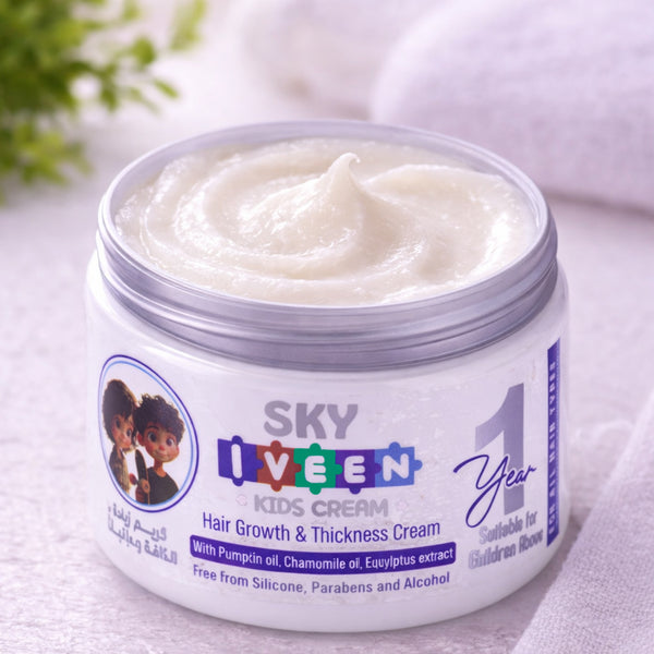 Kids Hair Cream – Sky Iveen Hair Growth & Thickening 225g