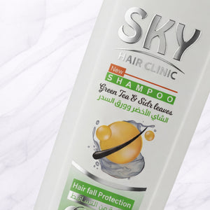 Shampoo – Sky Hair Clinic Green Tea & Sidr Leaves 400ml