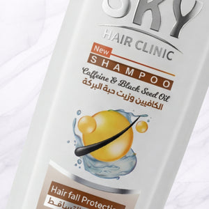 Shampoo – Sky Hair Clinic Caffeine & Black Seed Oil 400ml