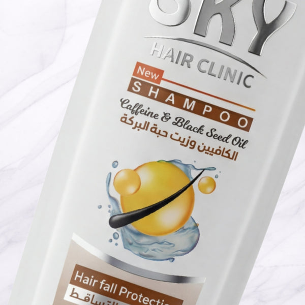 Shampoo – Sky Hair Clinic Caffeine & Black Seed Oil 400ml