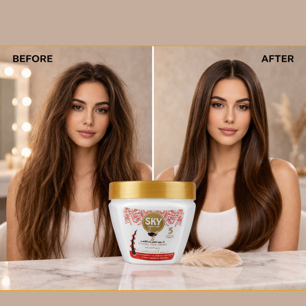 Styling Cream – Sky Herbal Care with Ostrich Oil 250ml