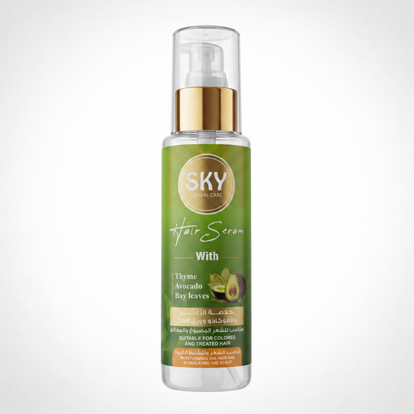 SKY Herbal Care Hair Serum – Thyme, Avocado & Bay Leaves (120ml)