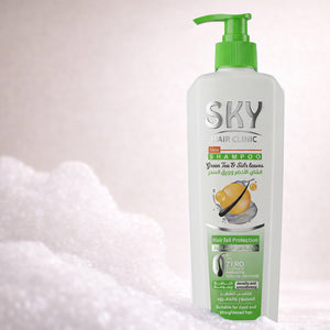 Shampoo – Sky Hair Clinic Green Tea & Sidr Leaves 400ml