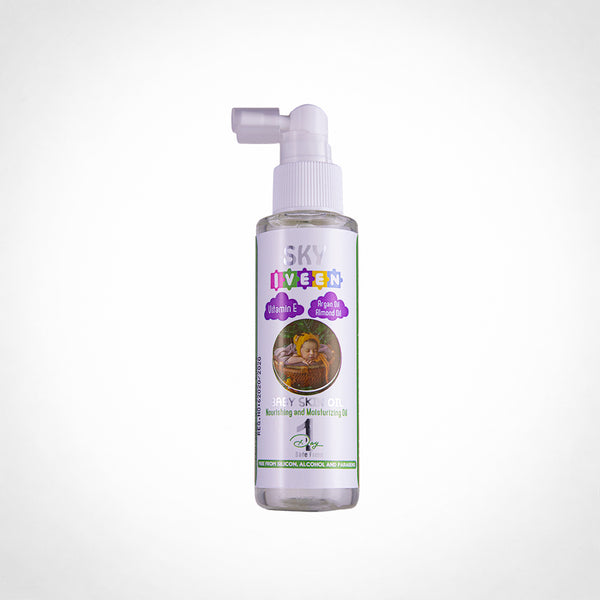Baby Body Oil – Sky Iveen Argan & Sweet Almond with Vitamin E 125ml