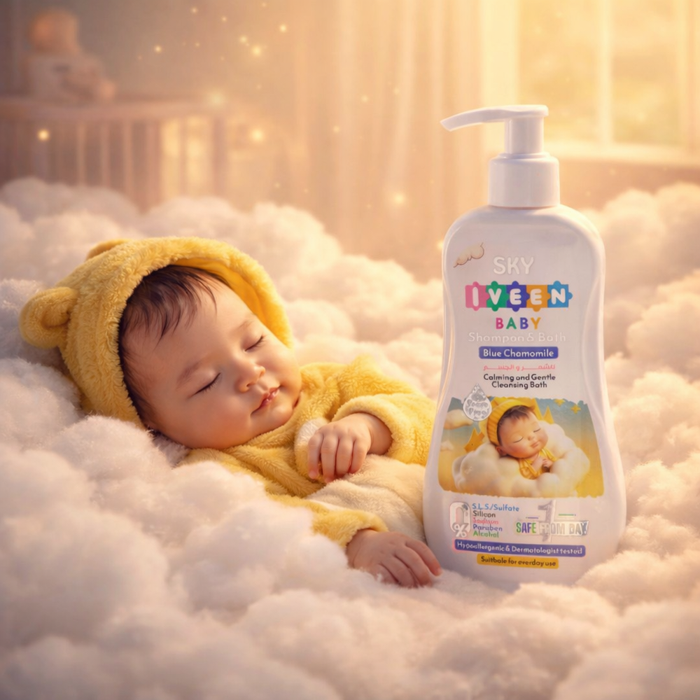 Baby Shampoo & Body Wash – Sky Iveen 250ml