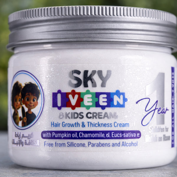 Kids Hair Cream – Sky Iveen Hair Growth & Thickening 225g