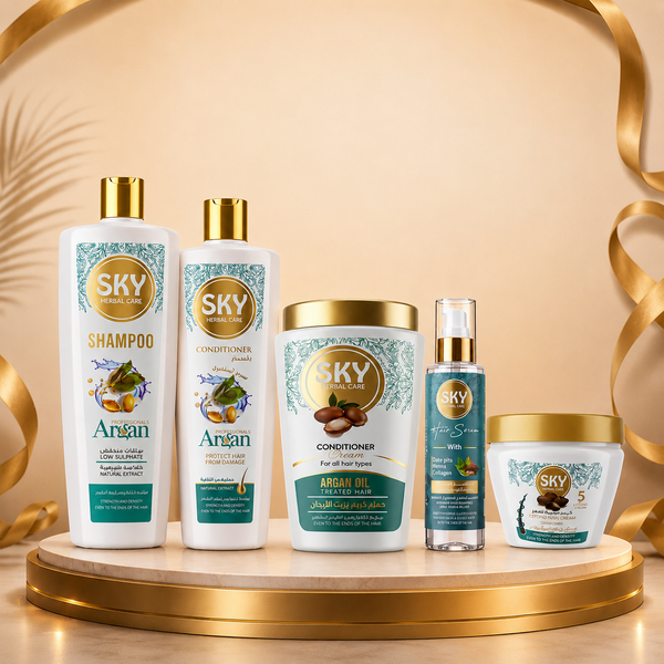 Argan Oil Complete Hair Care Bundle + Free Serum