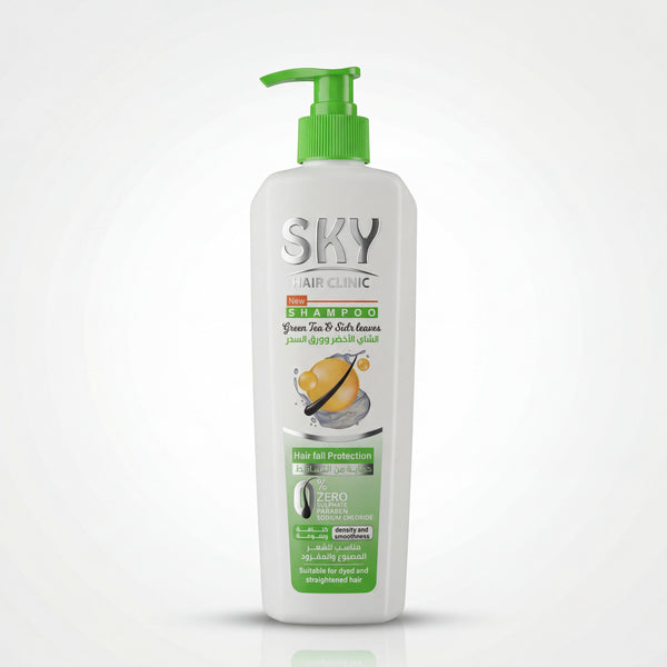 Shampoo – Sky Hair Clinic Green Tea & Sidr Leaves 400ml