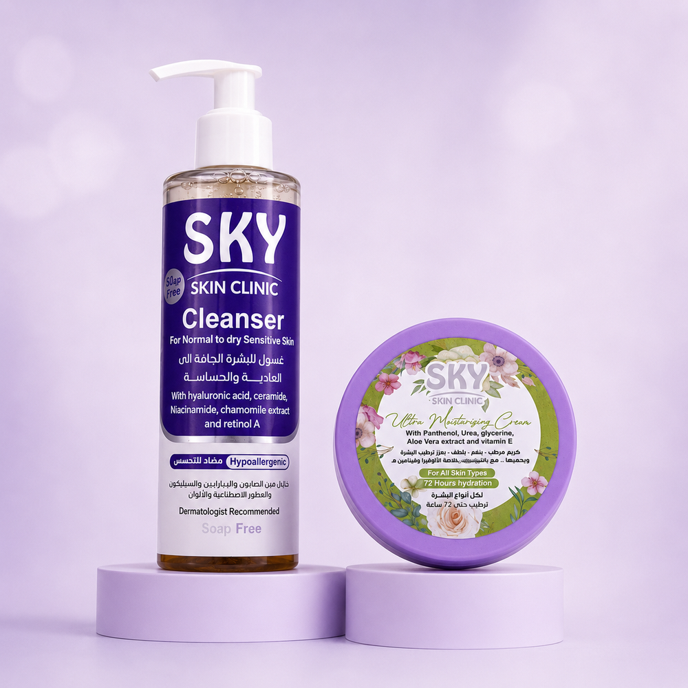Dry & Sensitive Skin Cleanser + Free Skin Cream
